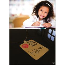 Colar Personalizado Banhado a Ouro Placa Com Escri... - A S JOIAS E SEMIJOIAS