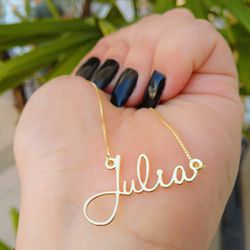 Colar Personalizado Banhado a Ouro - 983.4 - A S JOIAS E SEMIJOIAS