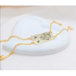 Conjunto 2 Pulseiras Adulto Banhadas a Ouro 18k Pe... - A S JOIAS E SEMIJOIAS
