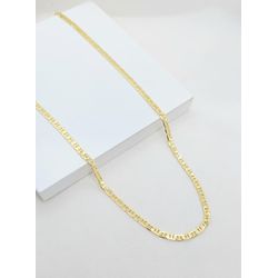 Corrente Infantil Piastrine Banhada a Ouro - 999.... - A S JOIAS E SEMIJOIAS
