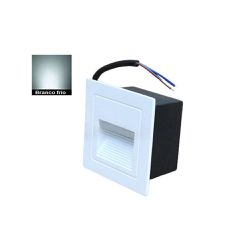 Balizador Externo Embutir Branco De Led 2w Branco ... - Benled