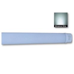 Luminária Linear De Sobrepor Blindada 40w Branco F... - Benled