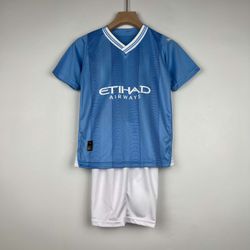 Conjunto Infantil Manchester City home 23-24 - KID... - GOAT SPORTS