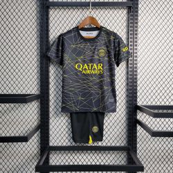 Conjunto Infantil PSG Fourth Away 23/24 - KIDS02 - GOAT SPORTS