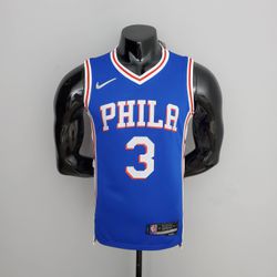 Philadelphia NBA Jersey76ers IVERSON#3 Azul - Espe... - GOAT SPORTS