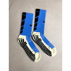 Meia Antiderrapante NK Performance Azul claro LISA... - GOAT SPORTS