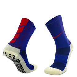 Meia Antiderrapante NK Performance Azul/Vermelho -... - GOAT SPORTS