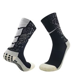 Meia Antiderrapante NK Performance Preta/Branca co... - GOAT SPORTS