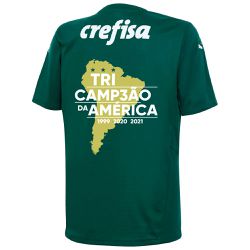 Camisa modelo Palmeiras Tricampeão da América I 21... - GOAT SPORTS
