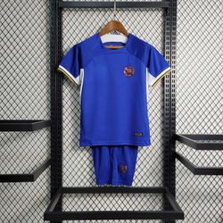Conjunto Infantil Chelsea Home - Azul 23/24 - KID... - GOAT SPORTS
