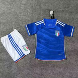Conjunto Infantil Itália Home 2023 - KIDS07 - GOAT SPORTS