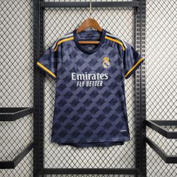 Camisa Feminina Real Madrid Away 23/24 - 2314 - GOAT SPORTS