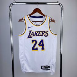 Nba Los Angeles Lakers No. 24 Kobe Bryant Silk - B... - GOAT SPORTS