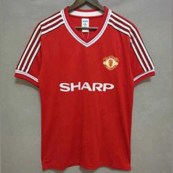 Camisa Retrô Manchester United 1984 - RETROMU - GOAT SPORTS