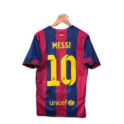 Camisa Retrô Barcelona Messi 10 - 2014/15 - MESSI1... - GOAT SPORTS