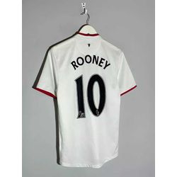 Camisa RETRÔ Manchester United ll ROONEY 10 - 2012... - GOAT SPORTS