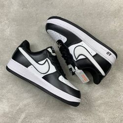 Tênis Nk Air Force 1 07 - Preto/Branco - TNK7107 - GOAT SPORTS