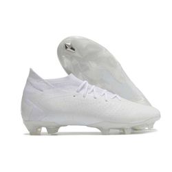 Chuteira Campo Predator (FG) - Branco (Com Cadarço... - GOAT SPORTS