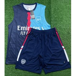 Conjunto Treino Regata + Short Arsenal Treino II 2... - GOAT SPORTS