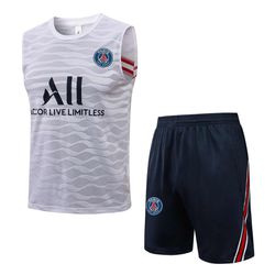 Conjunto Treino PSG Regata E Short 21/22 - SILKADO... - GOAT SPORTS