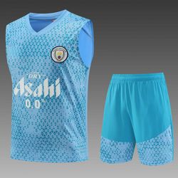 Conjunto Treino Regata + Short Manchester City 23/... - GOAT SPORTS