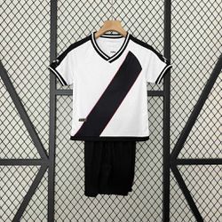 Conjunto Infantil Vasco 24/25 - Branco - INF2547 - GOAT SPORTS