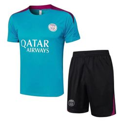 CONJUNTO TREINO PSG CAMISA + SHORT 2024/25 - AZUL ... - GOAT SPORTS