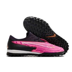 Chuteira Society Nike Phantom (TF) - Rosa/Preto - ... - GOAT SPORTS