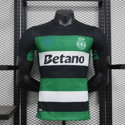 Camisa Sporting Lisbon Home I 24/25 - Jogador Masc... - GOAT SPORTS