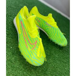 Chuteira Society Nike Phantom (tf) - Verde Com Ros... - GOAT SPORTS