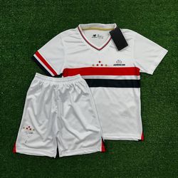 Conjunto Infantil Soberano Home I 25/26 - Branca ... - GOAT SPORTS