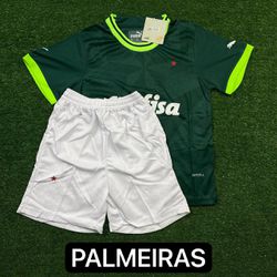 (DEFEITO) Conjunto Infantil Home 23/24 Verde - DE... - GOAT SPORTS