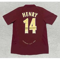 Camisa Retrô Arsenal Home I 05/06 - Henry #14 - Vi... - GOAT SPORTS