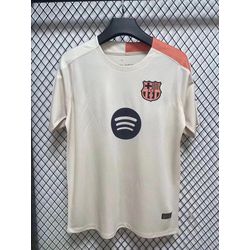 Camisa Barcelona Treino Bege 25/26 - Torcedor Masc... - GOAT SPORTS