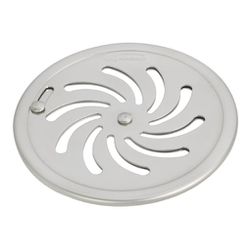 AMANCO GRELHA VÓRTICE INOX C/FECHO REDONDA 100 - 09136 - ATACADO ZR