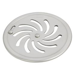 AMANCO GRELHA VÓRTICE INOX C/FECHO REDONDA 150 - 09138 - ATACADO ZR