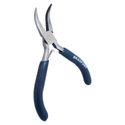 BRASFORT ALICATE BICO MINI 1/2 CANA CURVO - 08575 - ATACADO ZR