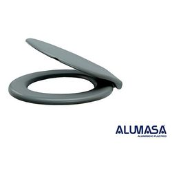 ALUMASA ASSENTO SANITARIO ROMA CINZA ESCURO - 10631 - ATACADO ZR