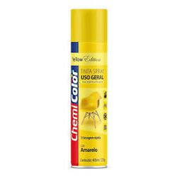 BASTON SPRAY CHEMICOLOR USO GERAL AMARELO 400ML - 03184 - ATACADO ZR