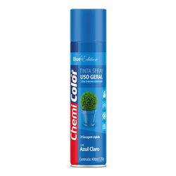 BASTON SPRAY CHEMICOLOR USO GERAL AZUL CLARO 400ML - 03185 - ATACADO ZR