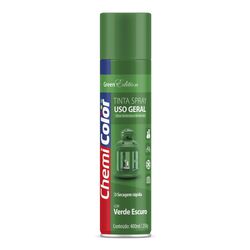 BASTON SPRAY CHEMICOLOR USO GERAL VERDE ESCURO 400ML - 03190 - ATACADO ZR