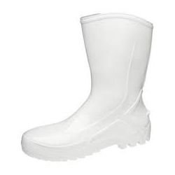 MARLUVAS BOTA PVC BRANCA S/FORRO S/BICO Nº 40 - 12677 - ATACADO ZR