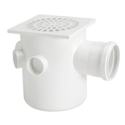AMANCO CAIXA SIFONADA QUAD BRANCA (150X185X75) - 06662 - ATACADO ZR