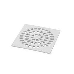 PLASTUBOS GRELHA QUADRADA BRANCA 150 - 07148 - ATACADO ZR