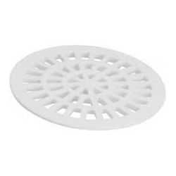 PLASTUBOS GRELHA REDONDA BRANCA 150 - 07146 - ATACADO ZR
