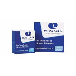 PLASTUBOS VEDA ROSCA 18MMX50MT - 07302 - ATACADO ZR