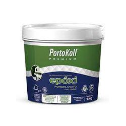 PORTOKOLL REJUNTE EPOXI PORCELANATO GRAFITE 1KG - 12734 - ATACADO ZR