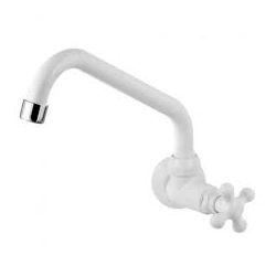 VIQUA TORNEIRA COZINHA PAREDE BICA LONGA BRANCA (MARUJA) - 0... - ATACADO ZR