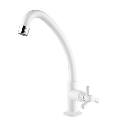 VIQUA TORNEIRA DE MESA BICA MÓVEL PARA COZINHA BRANCA (PACIF... - ATACADO ZR