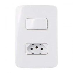 MARGIRIUS B3 CONJ.1TOM. 2P +T 10A 250V + 1INT. SIMP. 10A 250... - ATACADO ZR